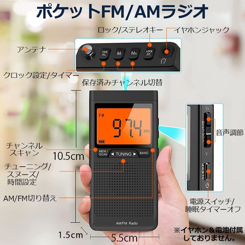 Radio And Boombox 4 Am/Fm Dsp Fm Am