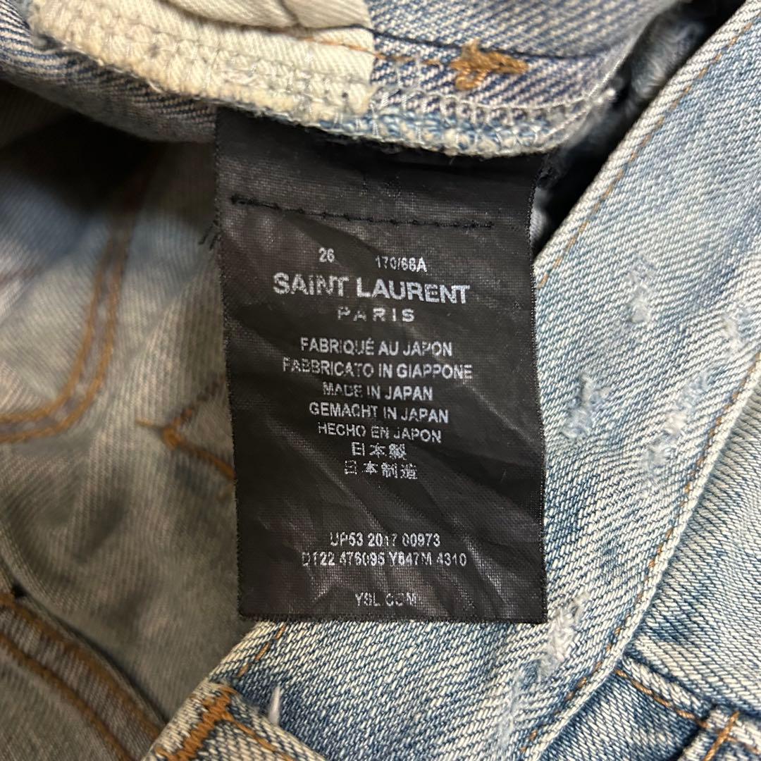 Saint Laurent Paris Skinny Jeans 17Aw