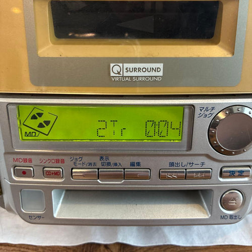 Aiwa Cd, Md Cassette Decks Csd-Md10 Cd/Md 1999