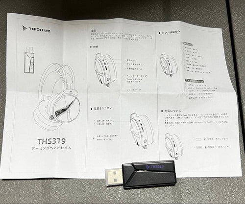 Gaming Headphones Headsets Taiou Tms319