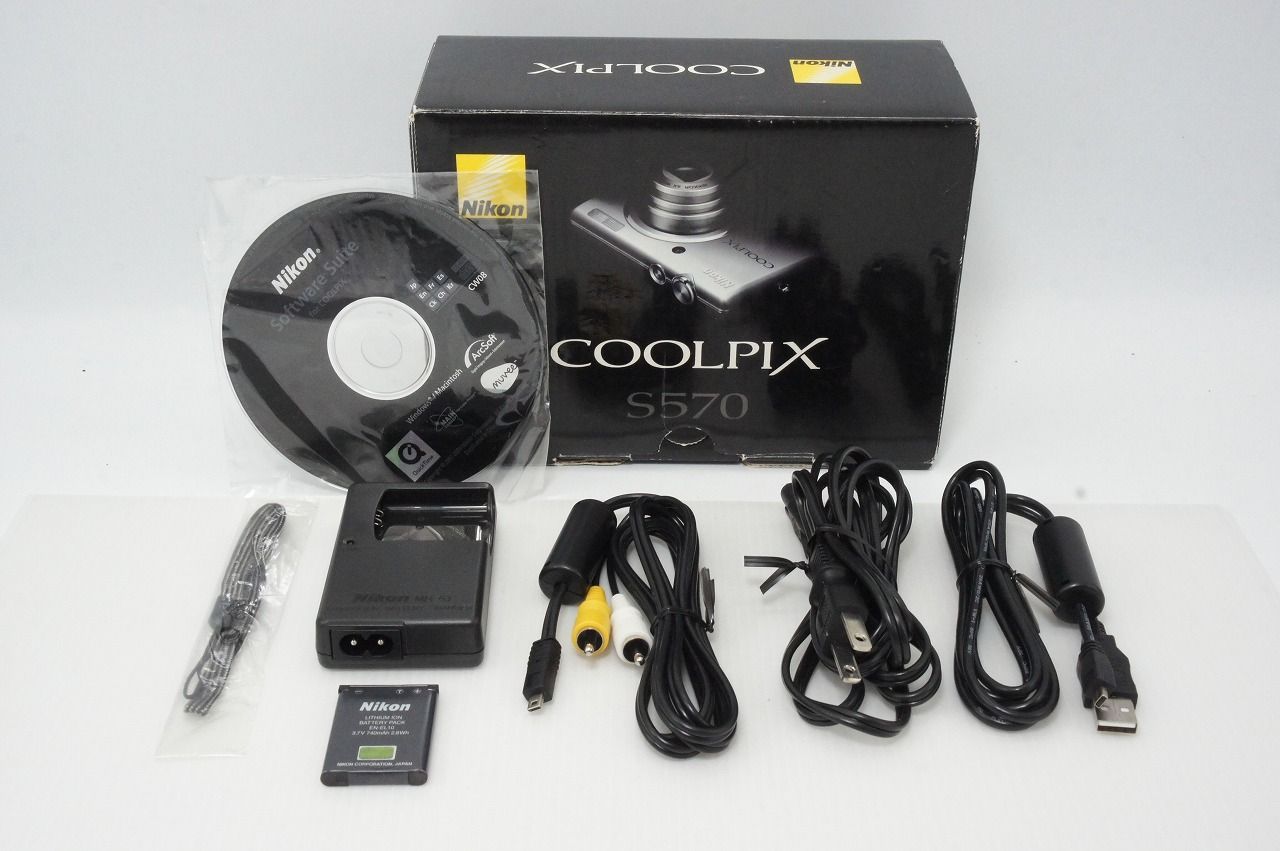 Nikon Compact Digital Camera Coolpix S570 260420Q