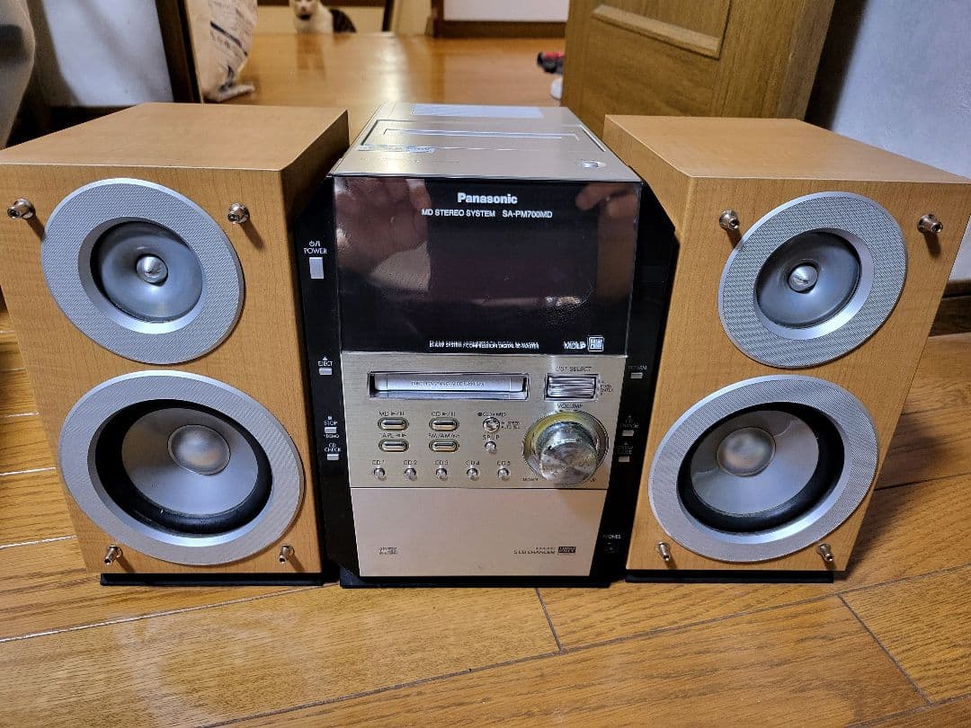 Panasonic Cd Md Cassette Deck Sa-Pm700Md