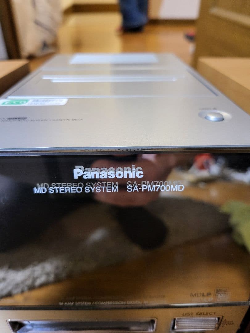 Panasonic Cd Md Cassette Deck Sa-Pm700Md