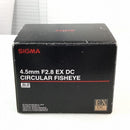Sigma Others F2.8 Ex Dc Circular Fisheye Hsm
