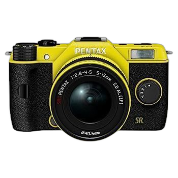 Digital Slr Pentax Q7 02 Standard Zoom] Yellow Lenskit 11556