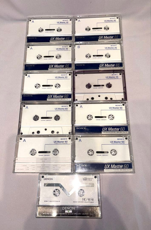 Sony Cassette Tape Ux Master10 Denon1 11