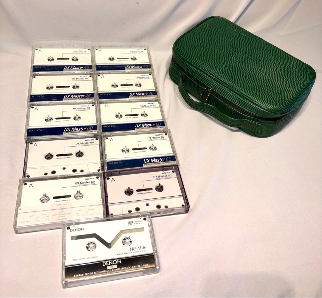 Sony Cassette Tape Ux Master10 Denon1 11