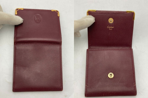Cartier Coin Case Purse D4