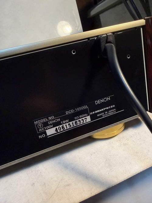 Denon Cd Sacd Player Dcd-1650Gl