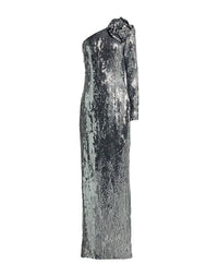 Long Sleeves, Three Quarter Sleeve Roland Mouret Silver