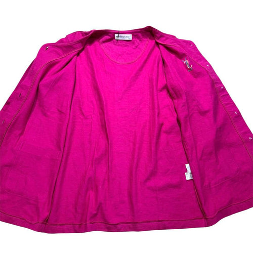Yves Saint Laurent Long-Sleeve Ysl