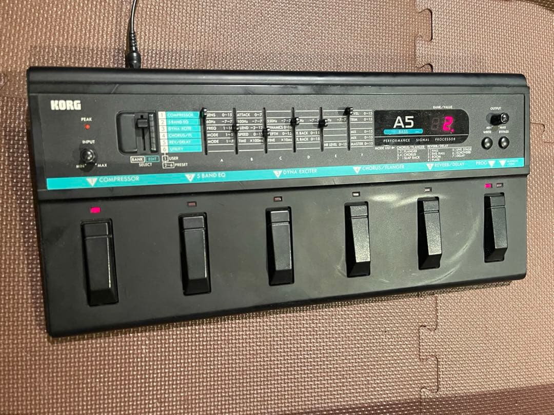 Korg Base Effector A5 Bass Ac