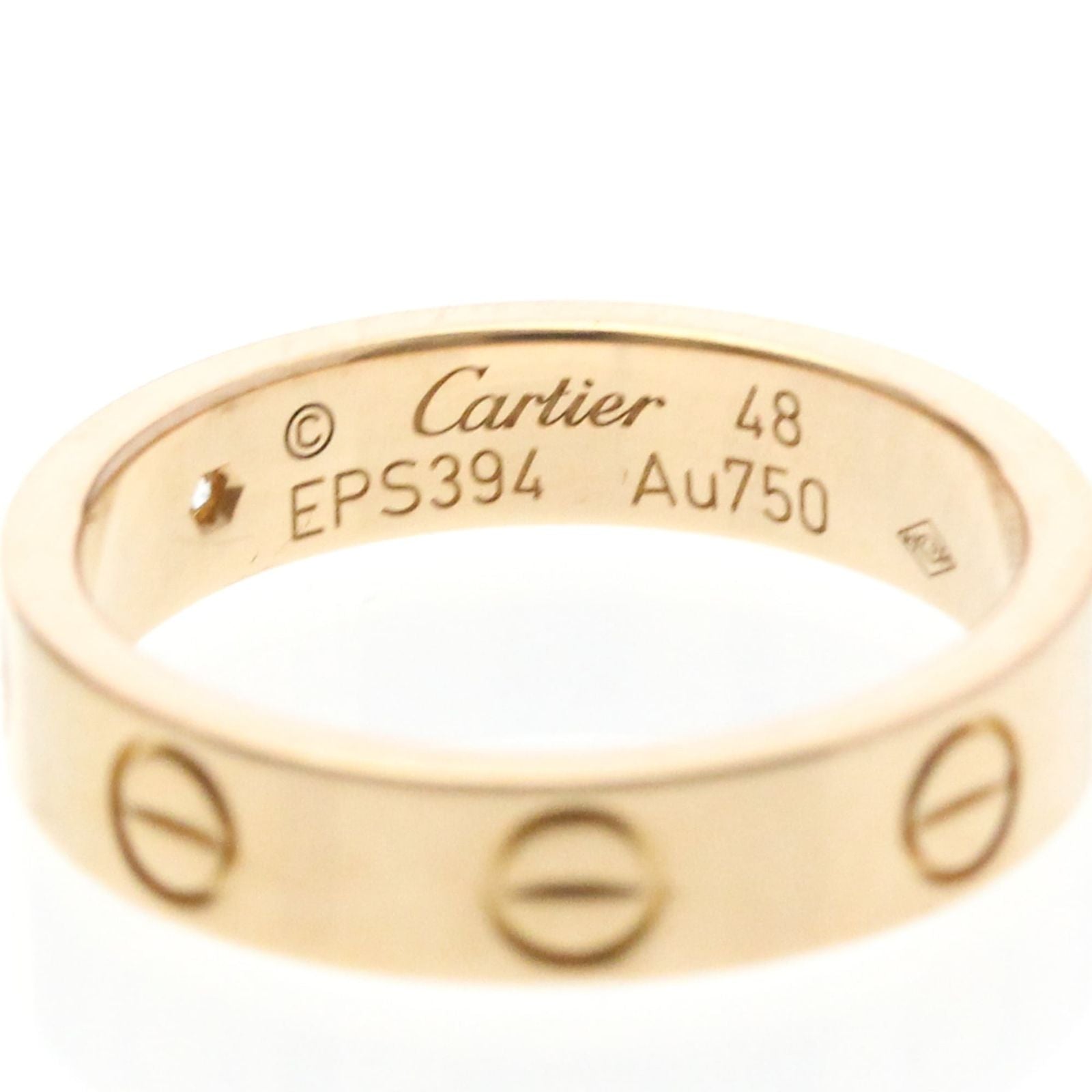 Cartier Ring 1P K18 (K18Pg) (Pg)