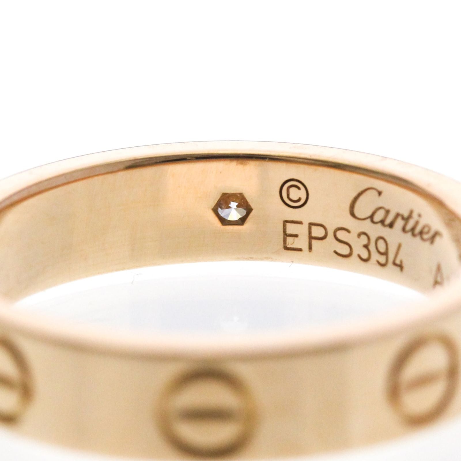 Cartier Ring 1P K18 (K18Pg) (Pg)
