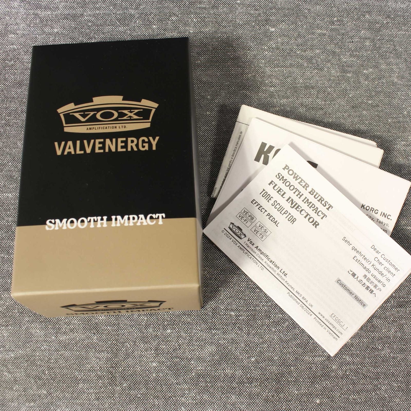 Guitar Effector Vox Ve-Si Smooth Impact