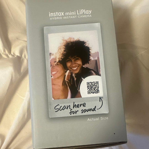 Instant Camera Body Fujifilm Instax Mini Liplay Misty White
