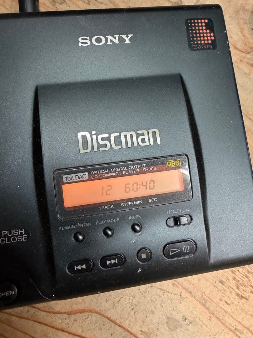Sony Portable Cd Player D-303 Ac
