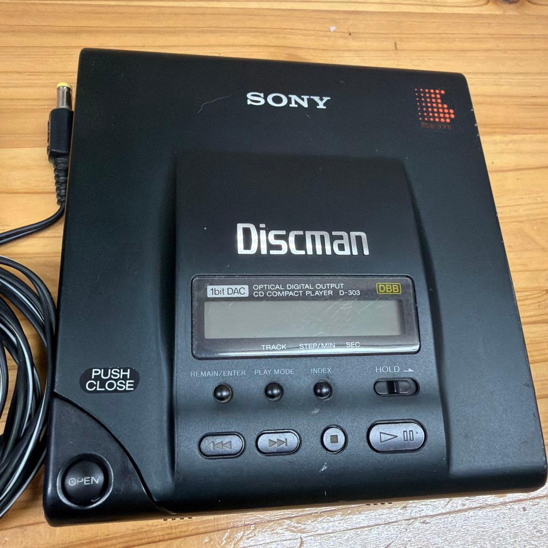 Sony Portable Cd Player D-303 Ac