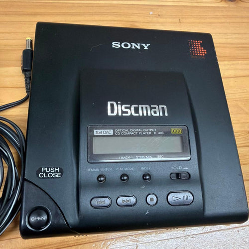 Sony Portable Cd Player D-303 Ac