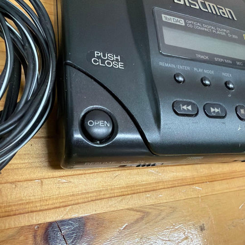 Sony Portable Cd Player D-303 Ac