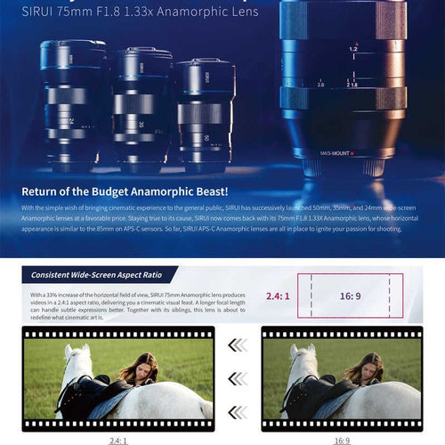 Sirui Others Rf Sr75-Rf-Jp