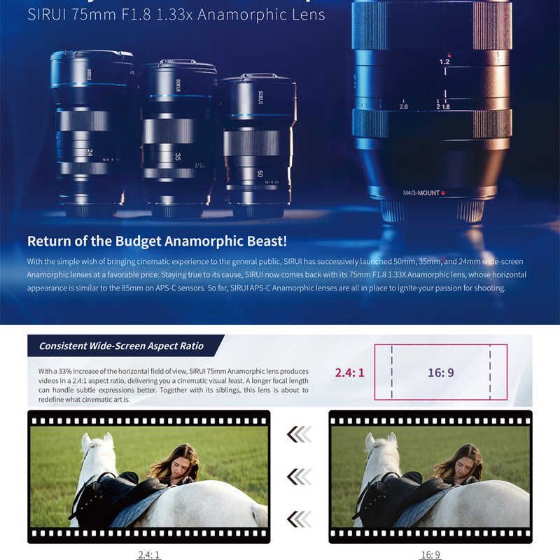 Sirui Others Rf Sr75-Rf-Jp