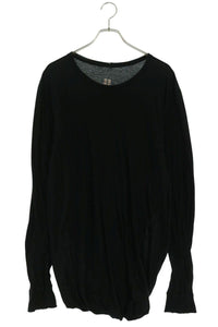 Rick Owens 7 Minutes, Long -Sleeved Cut -And -Sew Jumbo Double Ls T