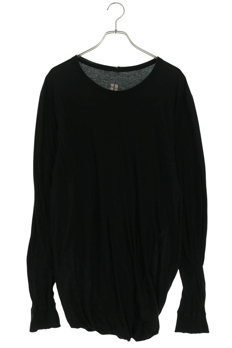 Rick Owens 7 Minutes, Long -Sleeved Cut -And -Sew Jumbo Double Ls T