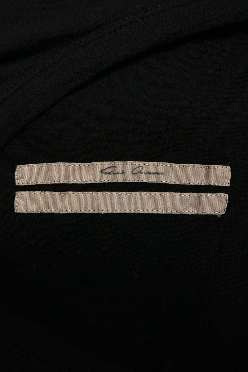 Rick Owens 7 Minutes, Long -Sleeved Cut -And -Sew Jumbo Double Ls T