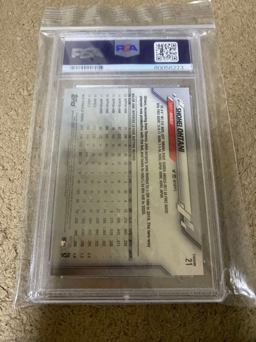 Mlb 2020 Topps Chrome Psa 9