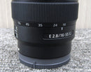 Sony Lens (Zoom) E 16-55Mm F2.8 Sel1655G