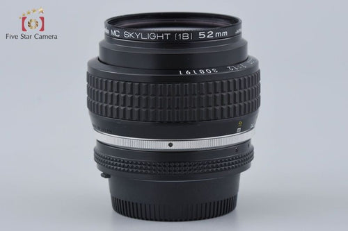 Nikon Lens (Single Focus) Ai-S Nikkor F/1.2