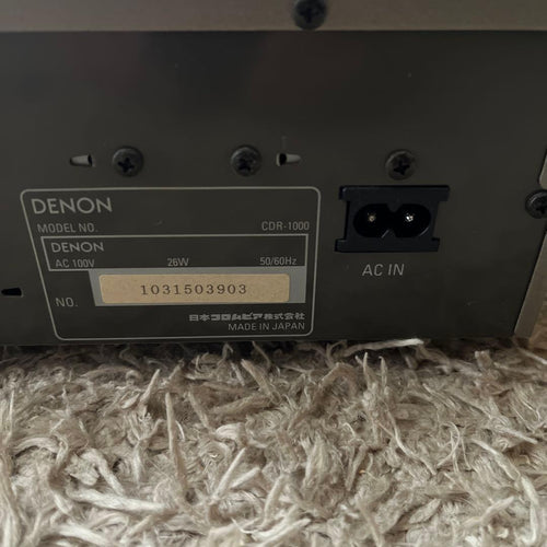 Denon Cd Sacd Player Cdr-1000