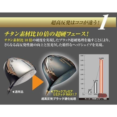 Works Golf Driver Max1.7 10 Ust Vspec R Sr S