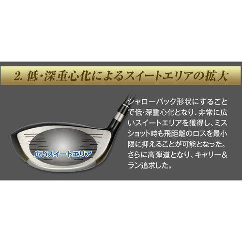 Works Golf Driver Max1.7 10 Ust Vspec R Sr S