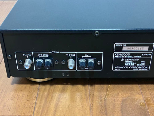 Kenwood Radio Tuners Kt-7020 Fm/Am