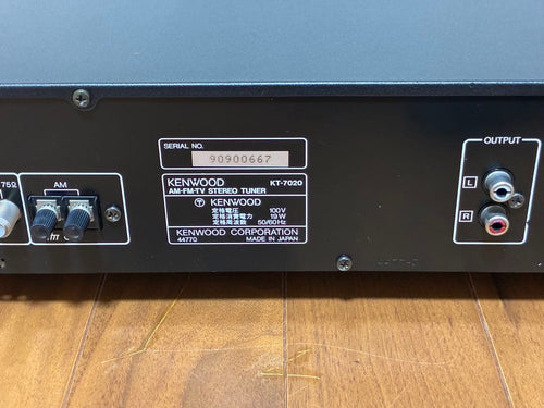 Kenwood Radio Tuners Kt-7020 Fm/Am