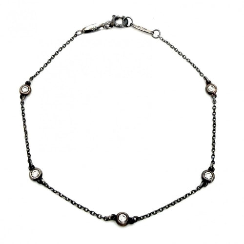 Tiffany Bracelet 5P Tiffany&Co. 925 1.4G
