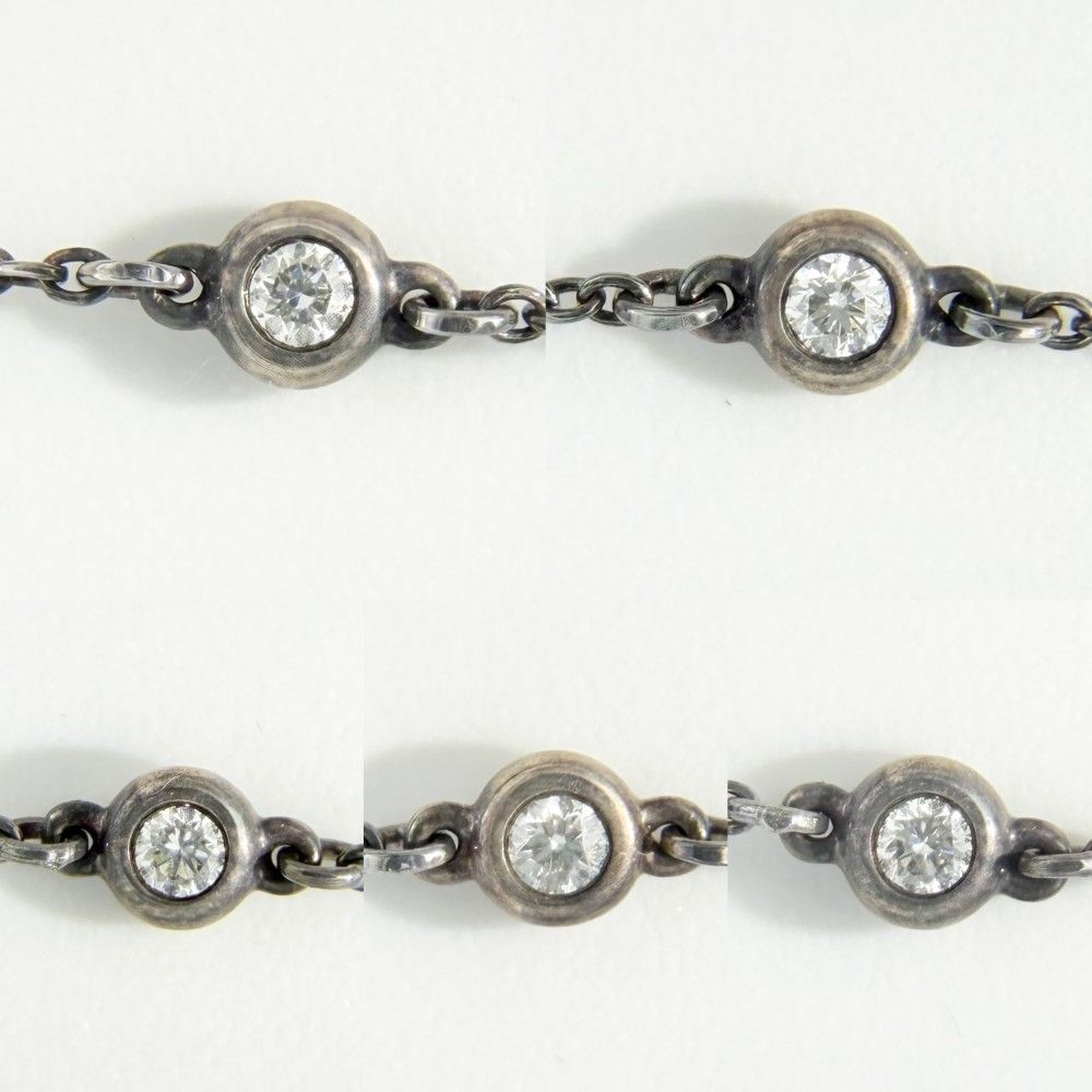Tiffany Bracelet 5P Tiffany&Co. 925 1.4G