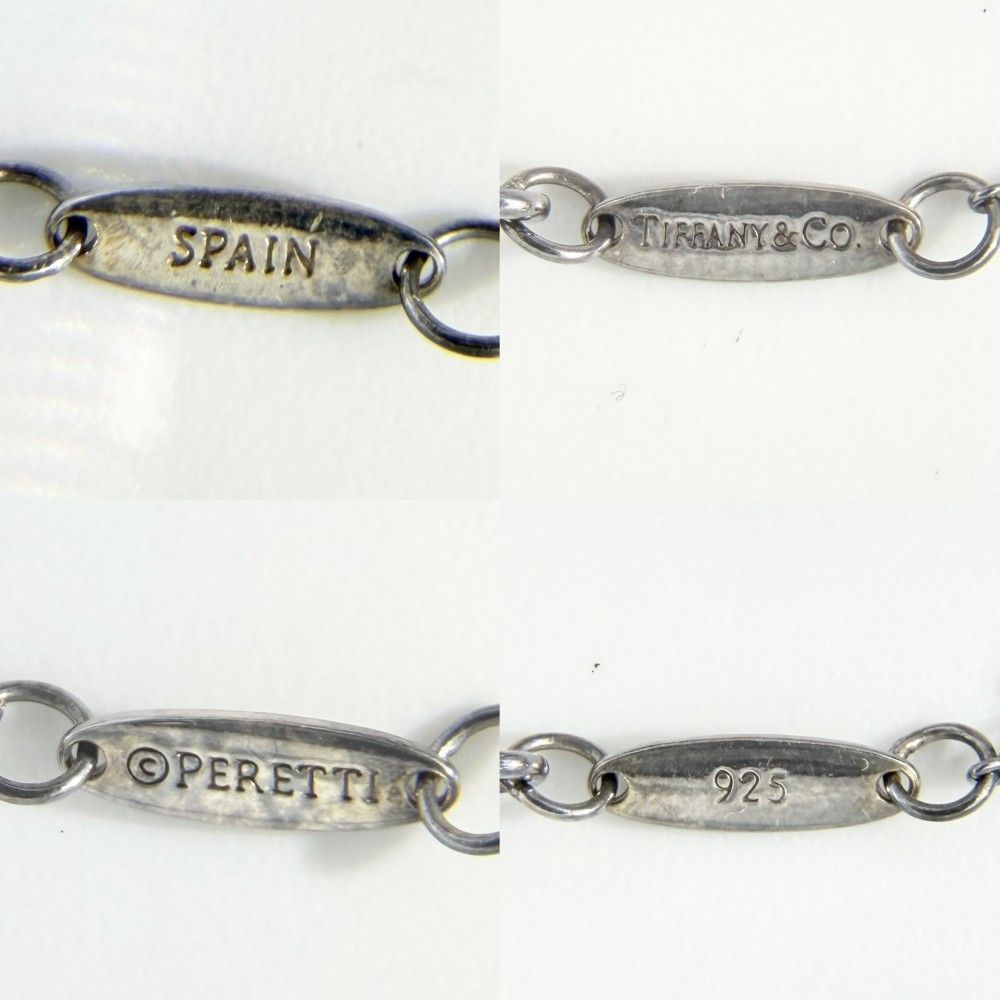 Tiffany Bracelet 5P Tiffany&Co. 925 1.4G