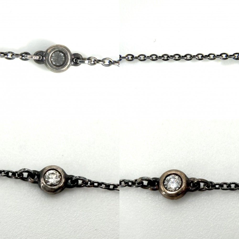 Tiffany Bracelet 5P Tiffany&Co. 925 1.4G
