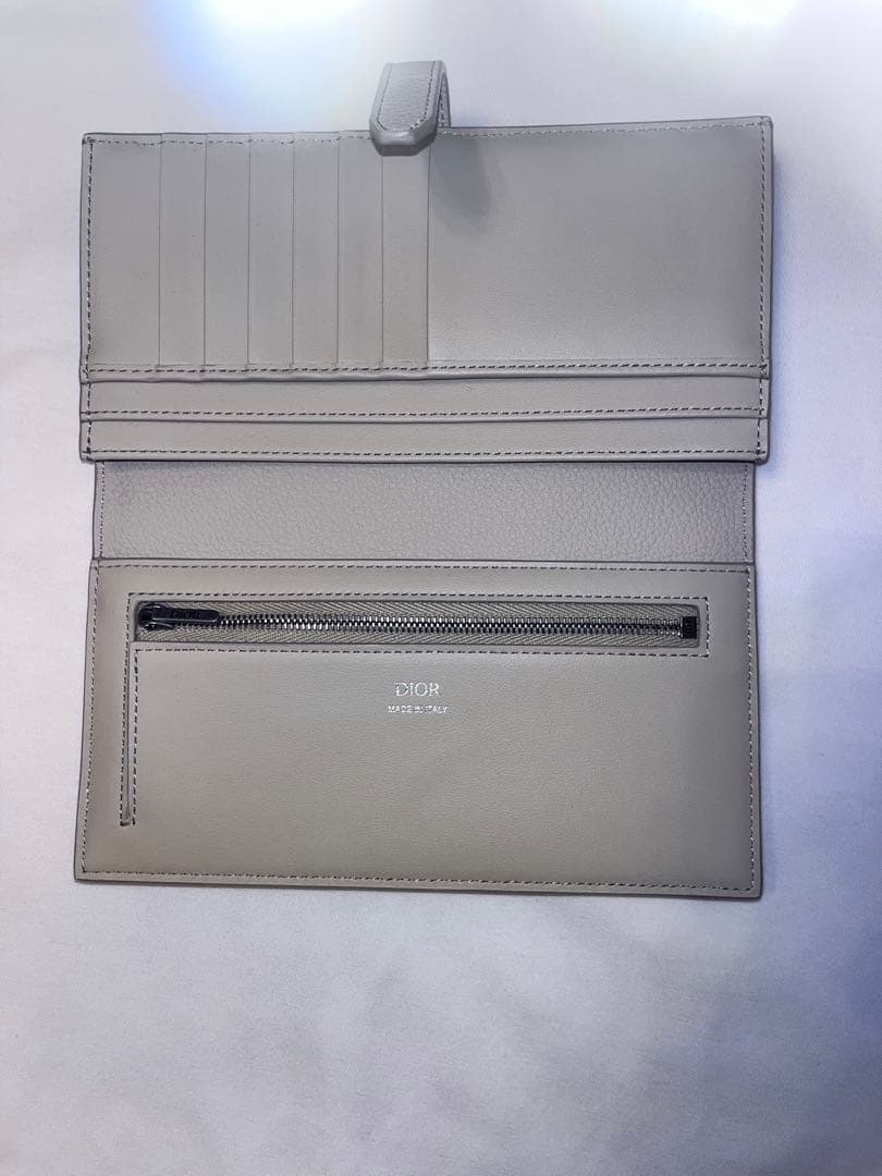 Christian Dior Long Wallets Normandie Beige