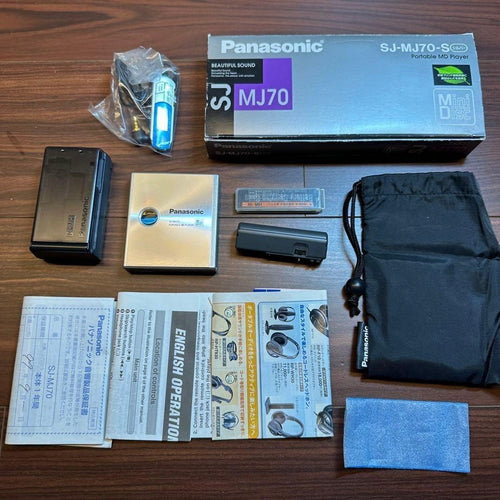 Panasonic Portable Md Player Sj-Mj70 5529