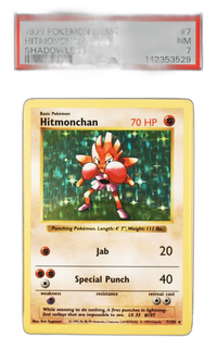 Pokemon Card Game Psa Hitmonchan Psa7
