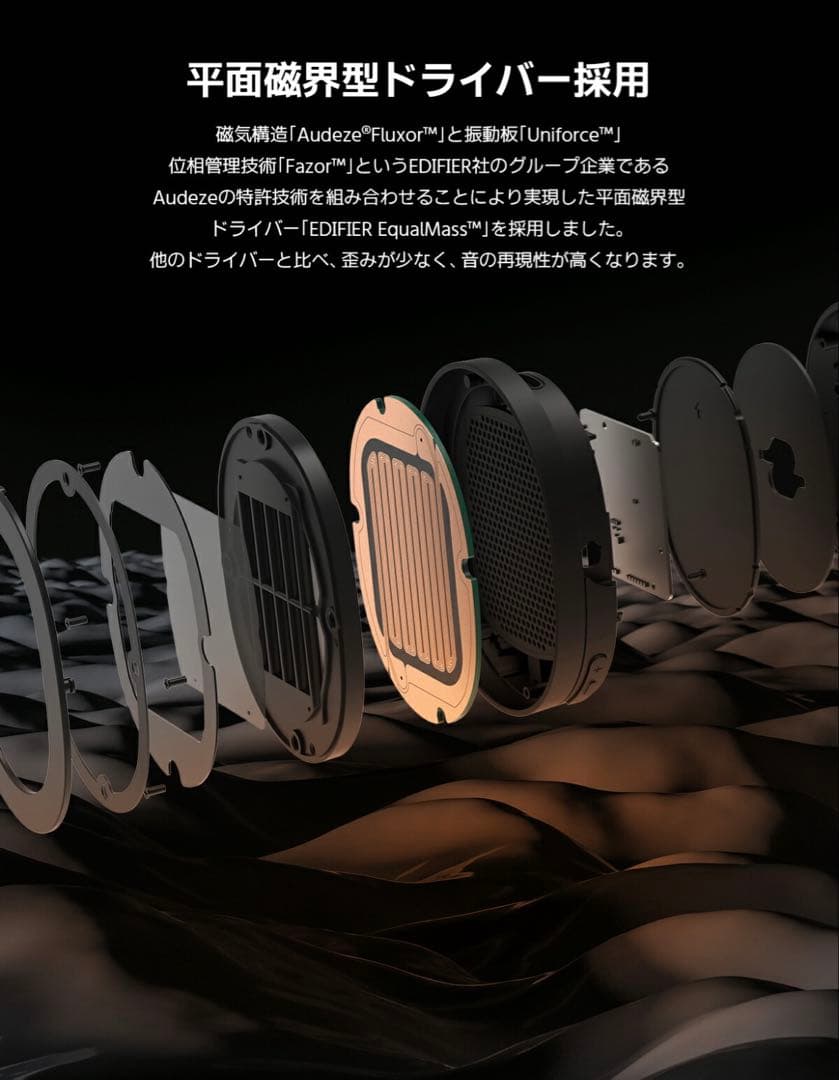 Edifier Wireless Headphones Stax Spirit S3