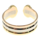 Cartier Ring 2C 750Yg/Pg/Wg #49