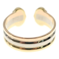 Cartier Ring 2C 750Yg/Pg/Wg #49