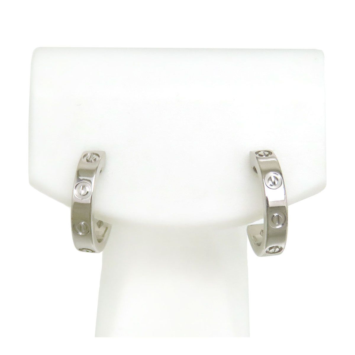 Cartier Earrings (For Both Ears) Sm B8028900 750 (K18Wg)