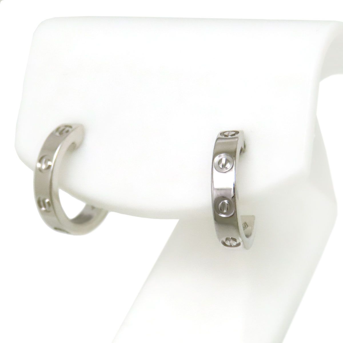 Cartier Earrings (For Both Ears) Sm B8028900 750 (K18Wg)