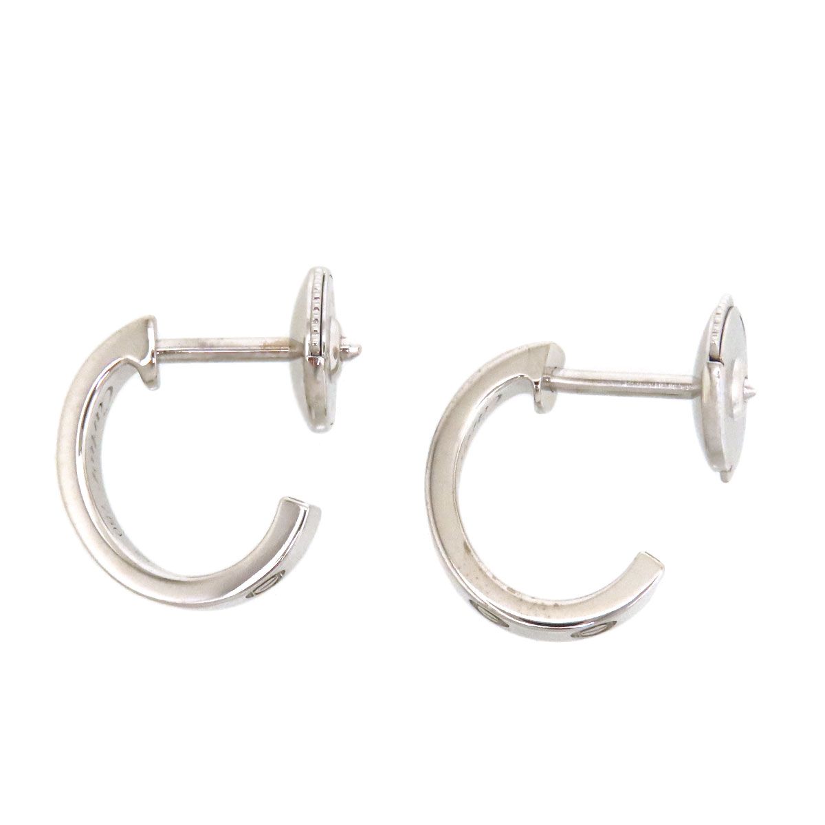 Cartier Earrings (For Both Ears) Sm B8028900 750 (K18Wg)